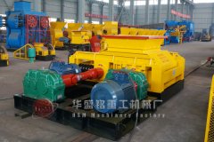 河南華盛銘小型號雙齒輥破碎機質量怎么樣？賺錢不